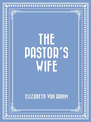 cover image of The Pastor's Wife